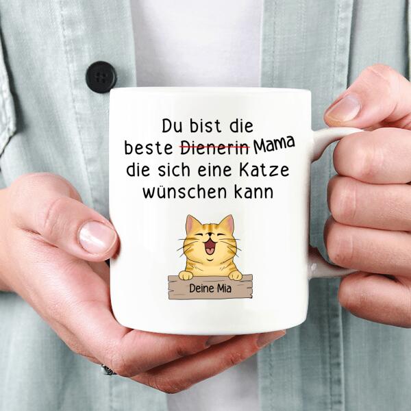 Diener Katze - Tasse