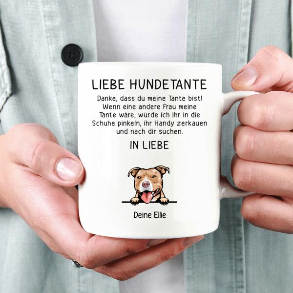 Liebe Hundetante / Hundeonkel - Tasse