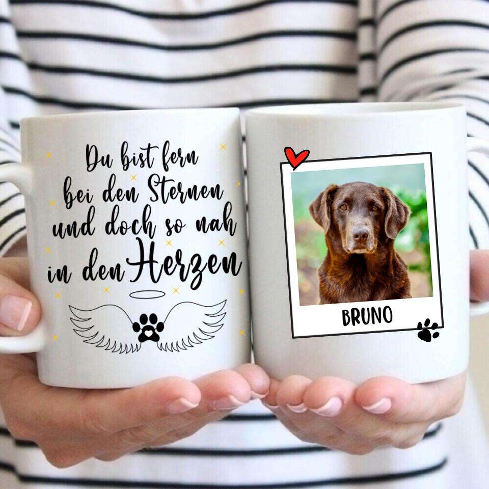 Sterne - Tasse mit Foto