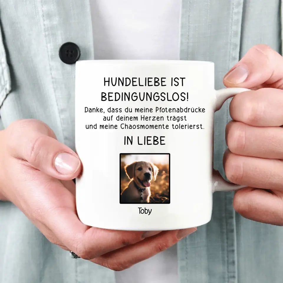 Chaosmomente - Personalisierte Tasse mit Foto