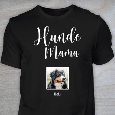 Hundemama / Hundepapa - T-Shirt mit Foto