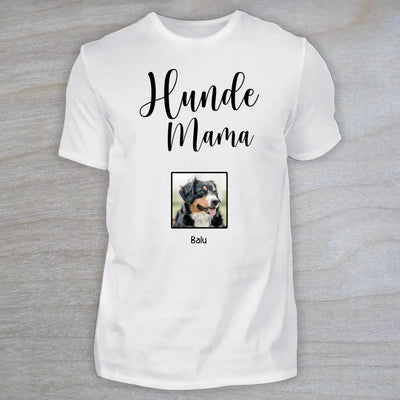 Hundemama / Hundepapa - T-Shirt mit Foto