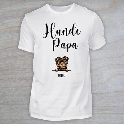 Hundepapa (oder -mama) - T-Shirt