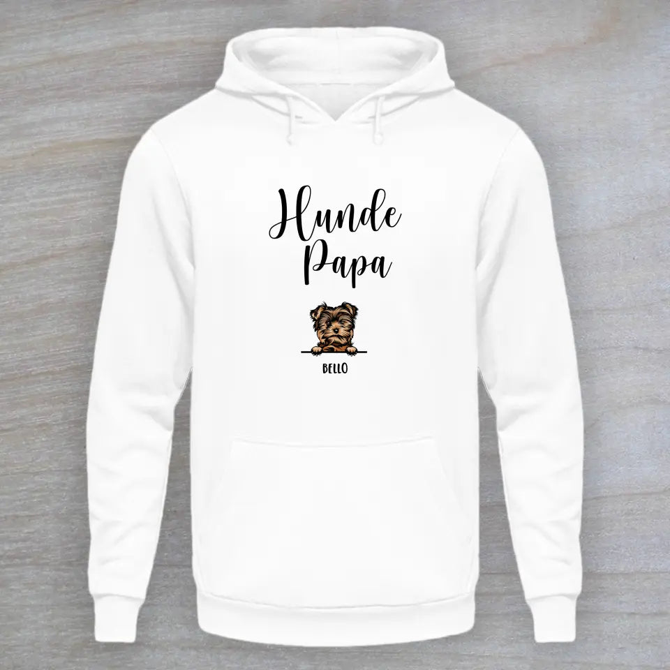 Hundepapa (oder -mama) - Personalisierter Hoodie