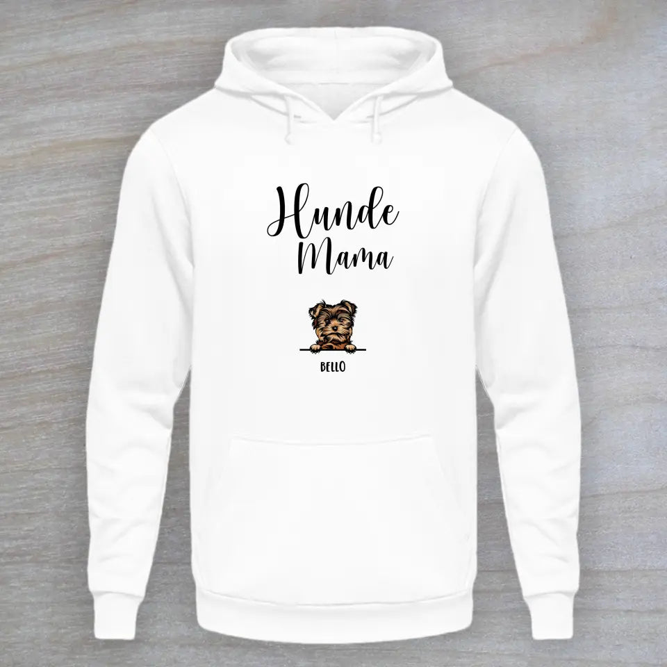 Hundemama (oder -papa) - Personalisierter Hoodie