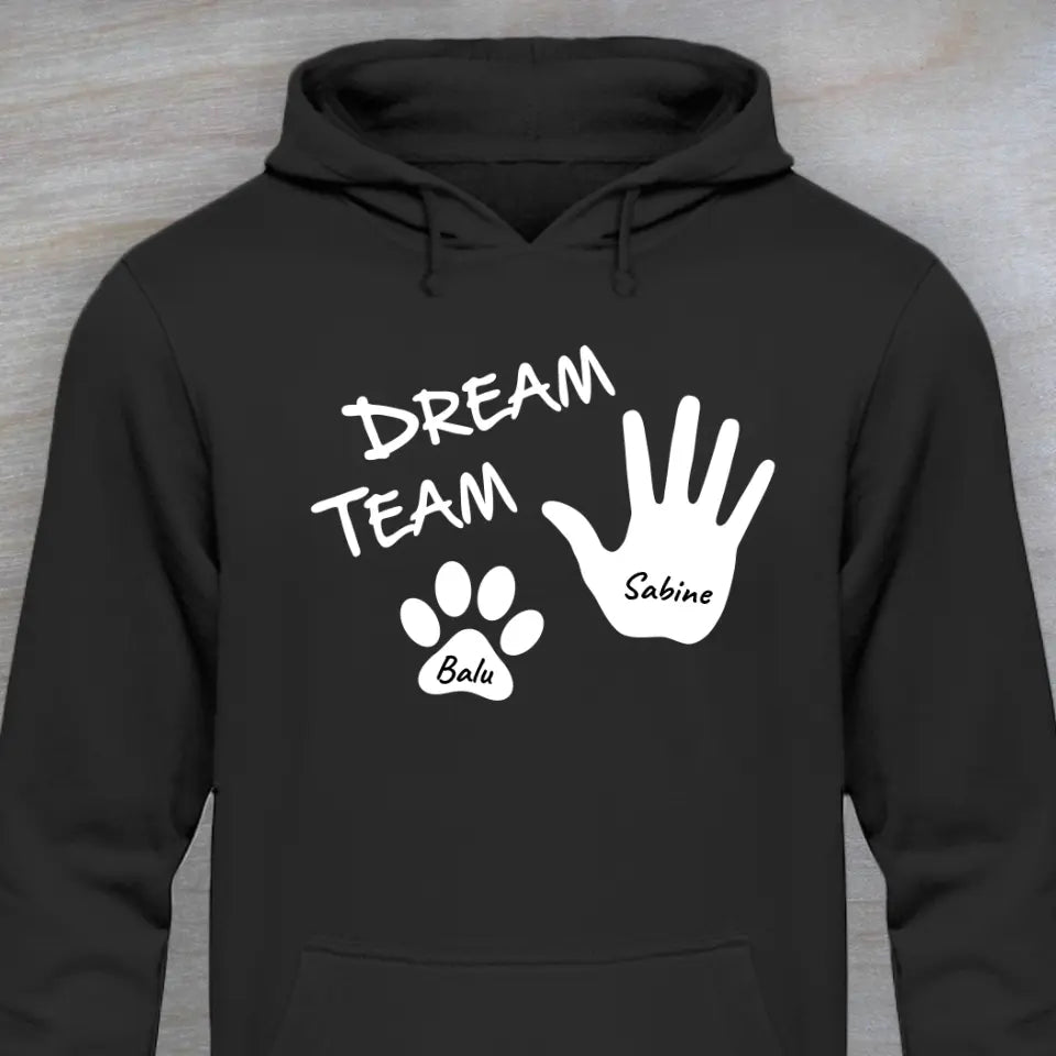 Dream Team - Personalisierter Hoodie