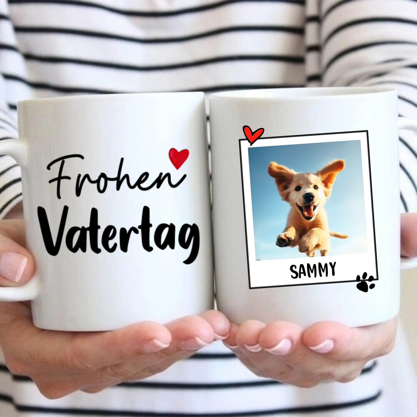 Frohen Vatertag - Tasse mit Foto