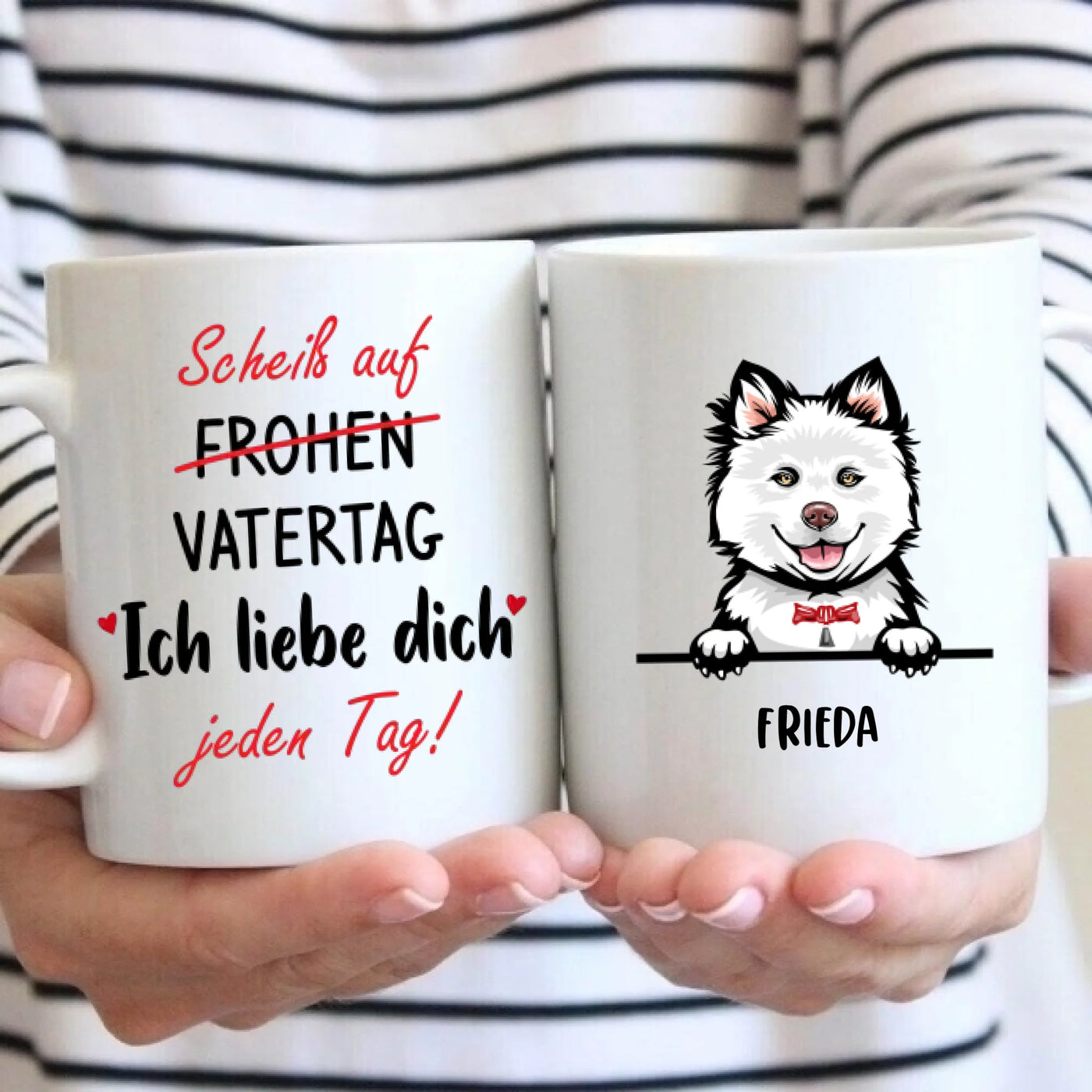 Scheiß auf Vatertag - Tasse