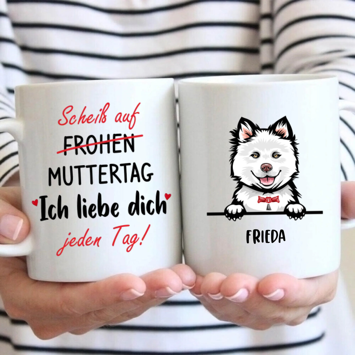 Scheiß auf Muttertag - Tasse