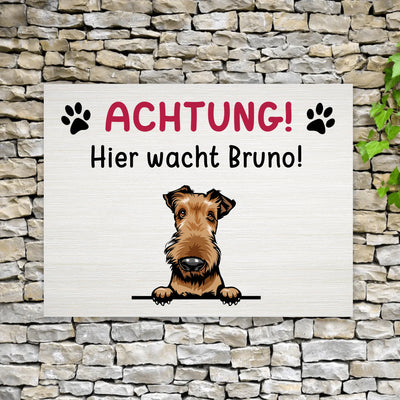 Türschild Mockup