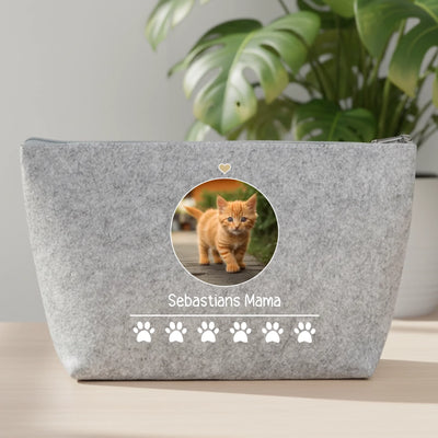 Cosmetic bag mockup