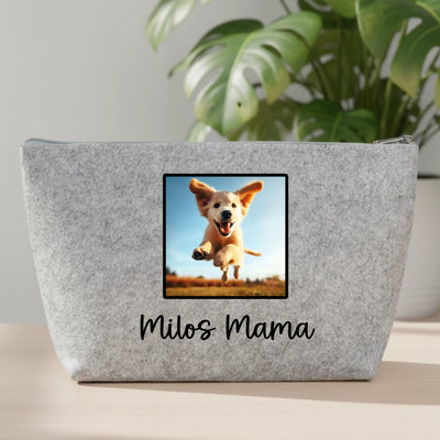 Cosmetic bag mockup