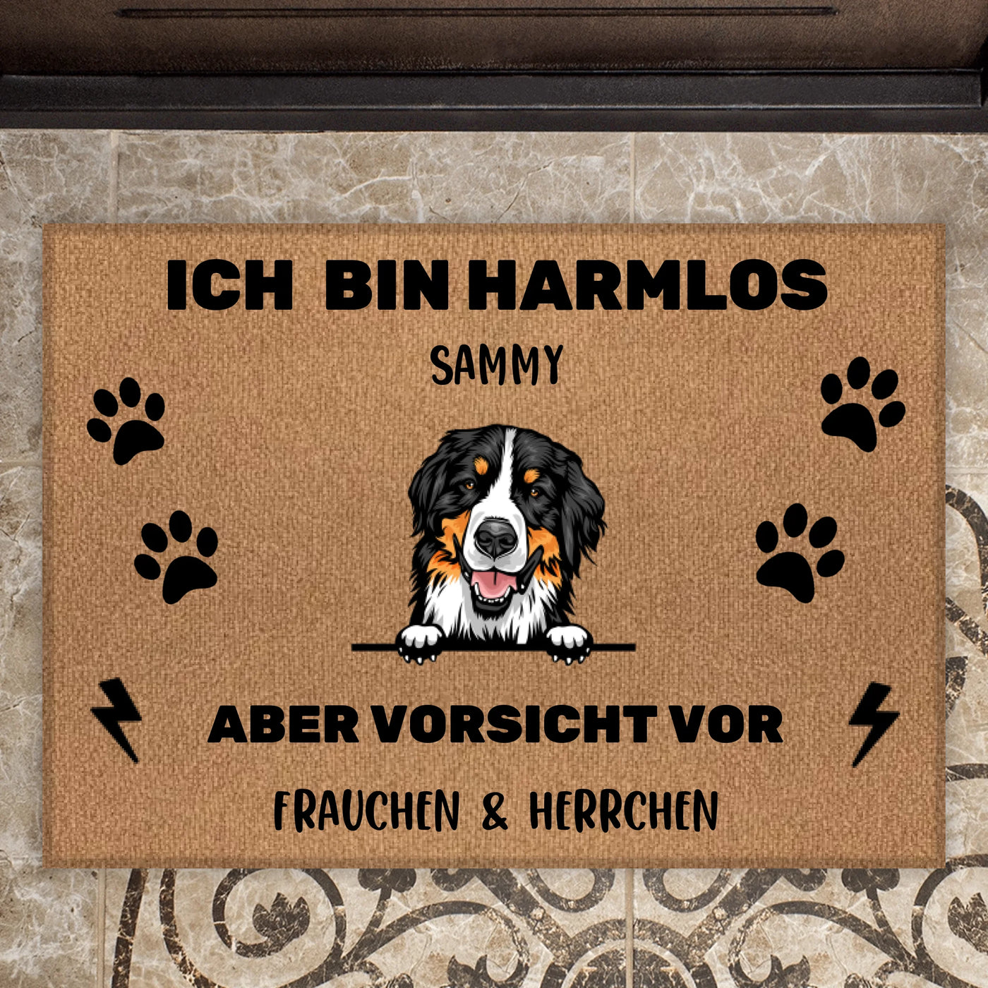 Mockup Fussmatte-mini