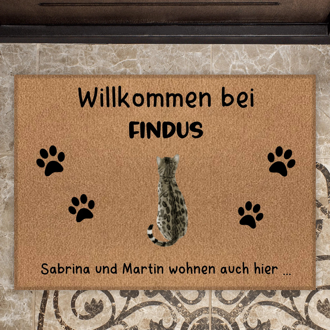 Mockup Fussmatte-mini