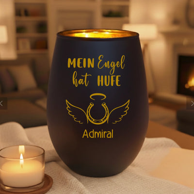 black candle mockup